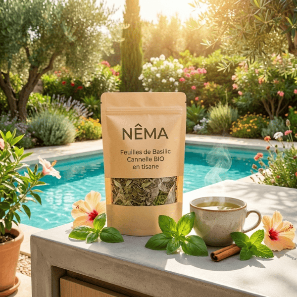 Tisane de basilic cannelle NÊMA