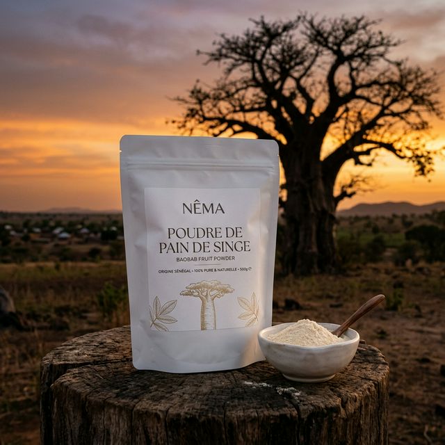 Poudre de baobab bio
